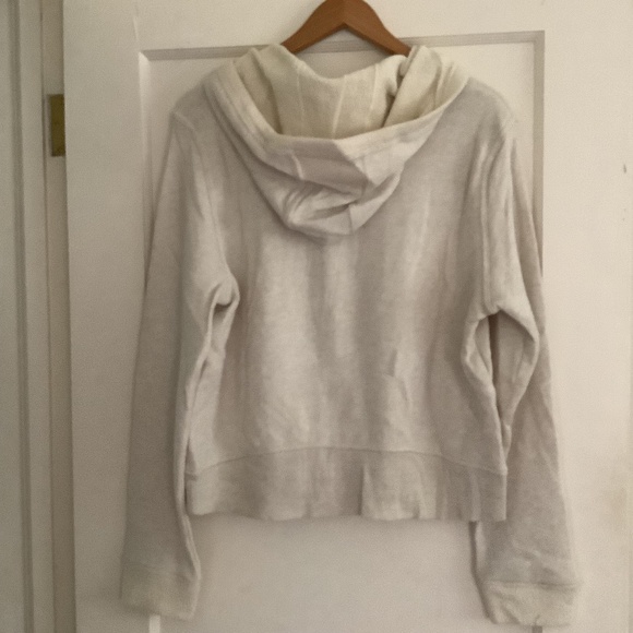 Ladies The Gap zip up hoodie cream xl new with tags - Picture 2 of 5